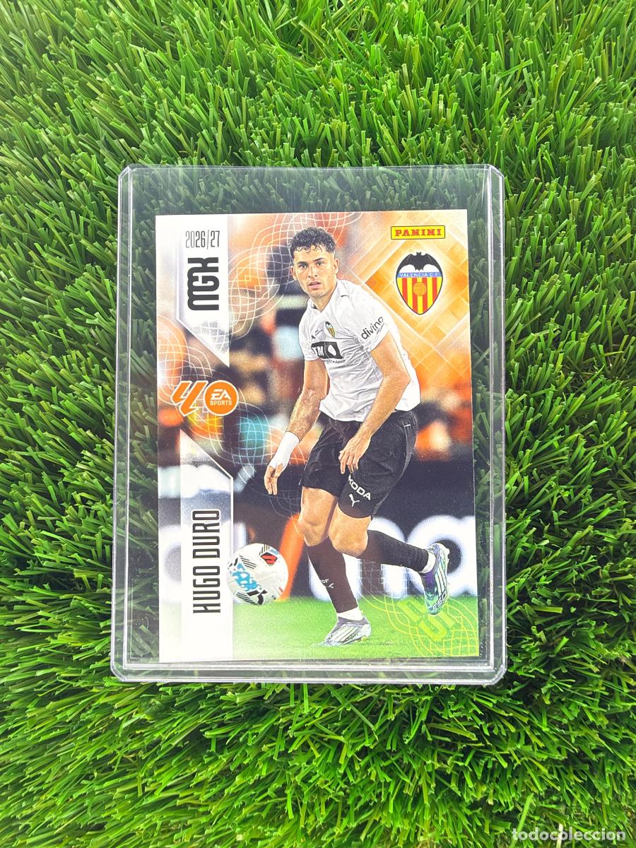 Cromos de f&uacute;tbol: N&ordm; 358 Hugo Duro Valencia CF Megacracks 26 27
