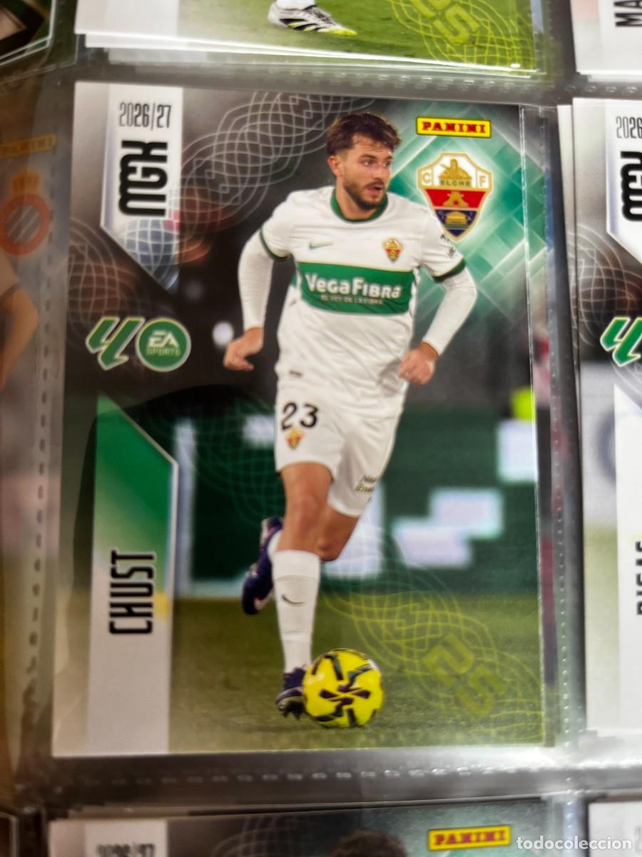 Cromos de f&uacute;tbol: MEGACRACKS MGK 2026 2027 26 27 PANINI N&ordm; 149 CHUST ELCHE