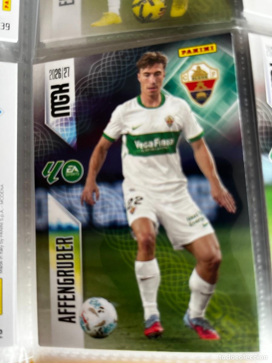 Cromos de f&uacute;tbol: MEGACRACKS MGK 2026 2027 26 27 PANINI N&ordm; 151 AFFENGRUBER ELCHE