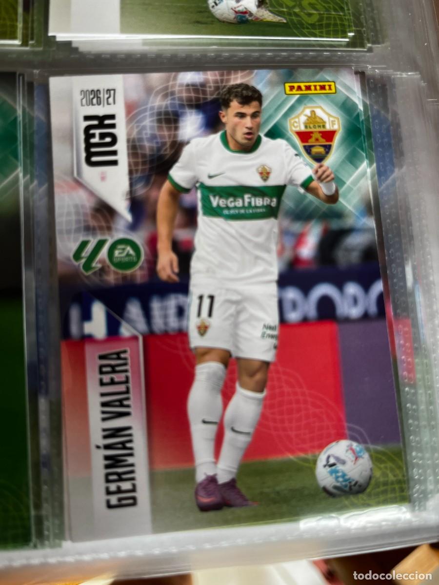 Cromos de f&uacute;tbol: MEGACRACKS MGK 2026 2027 26 27 PANINI N&ordm; 153 GERMAN VALERA ELCHE