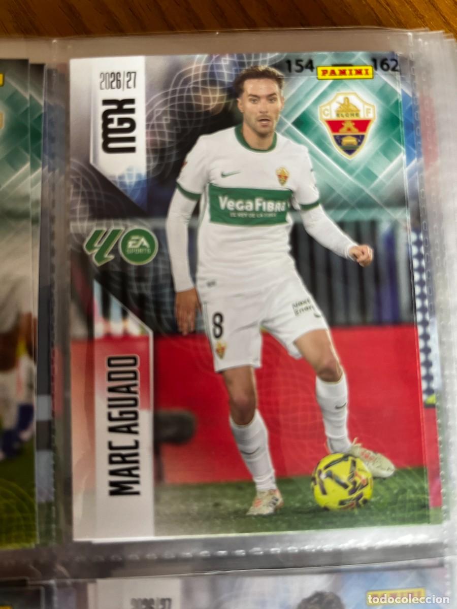 Cromos de f&uacute;tbol: MEGACRACKS MGK 2026 2027 26 27 PANINI N&ordm; 156 MARC AGUADO ELCHE