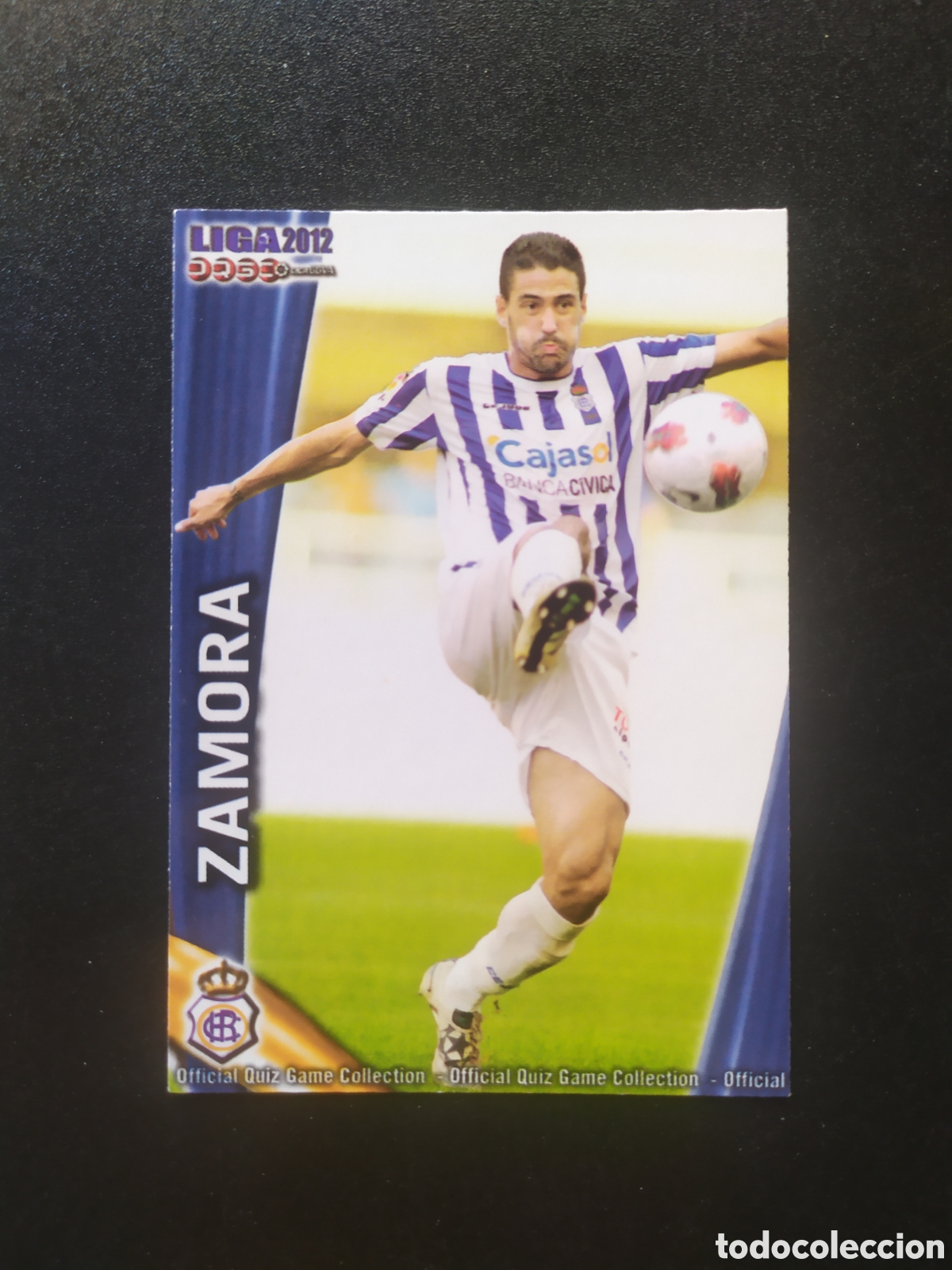 Cromos de f&uacute;tbol: Mundicromo fichas Liga 2011 2012 11 12 Zamora corregido n&deg; 948 Recreativo Huelva