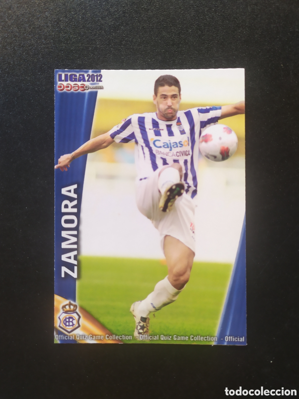 Cromos de f&uacute;tbol: Mundicromo fichas Liga 2011 2012 11 12 Zamora error n&deg; 948 Recreativo Huelva