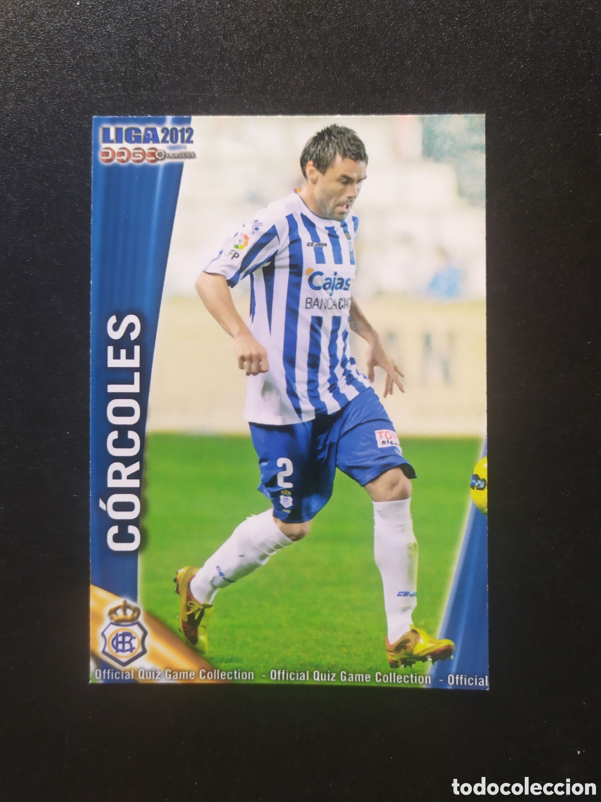 Cromos de f&uacute;tbol: Mundicromo fichas Liga 2011 2012 11 12 Corcoles n&deg; 951 Recreativo Huelva