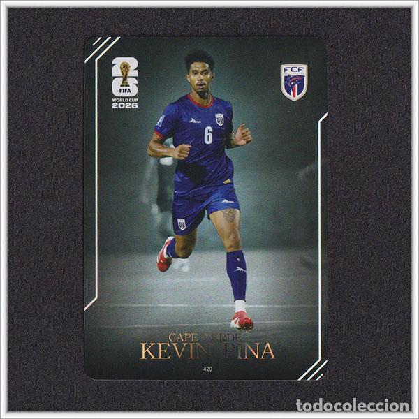 Figurine di Calcio: FIFA WORLD CUP 2026 PANINI KAYOU KEVIN PINA 420 CPV CABO VERDE ALBUM COLECCI&Oacute;N MUNDIAL