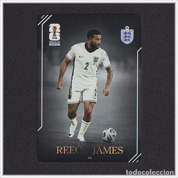 Figurine di Calcio: FIFA WORLD CUP 2026 PANINI KAYOU REECE JAMES 426 ENG INGLATERRA ALBUM COLECCI&Oacute;N MUNDIAL