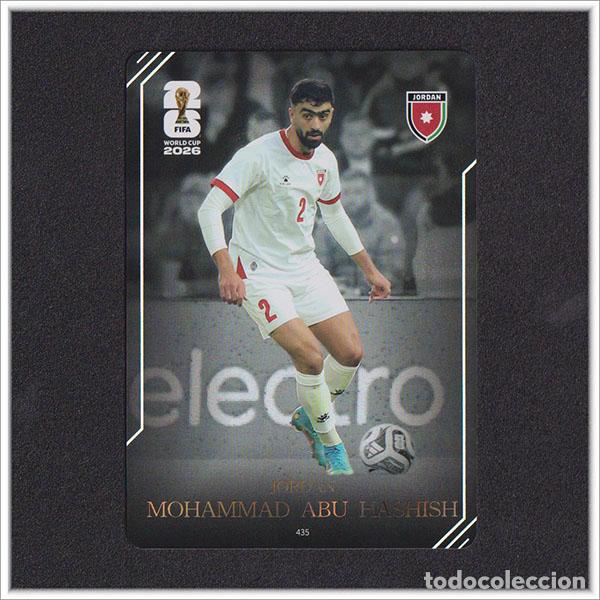 Figurine di Calcio: FIFA WORLD CUP 2026 PANINI KAYOU ABU HASHISH 435 JOR JORDANIA ALBUM COLECCI&Oacute;N MUNDIAL