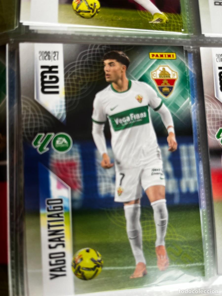 Cromos de f&uacute;tbol: MEGACRACKS MGK 2026 2027 26 27 PANINI N&ordm; 161 YAGO SANTIAGO ELCHE