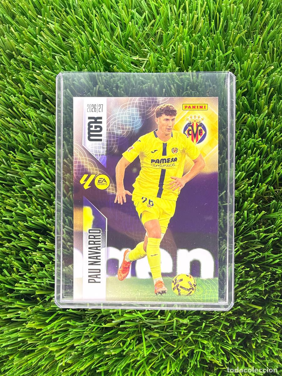 Cromos de f&uacute;tbol: N&ordm; 365 Pau Navarro Villarreal CF Megacracks 26 27