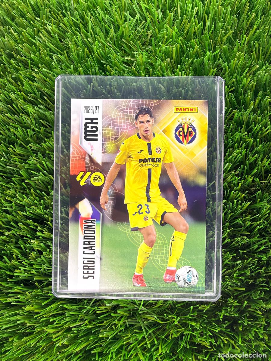 Cromos de f&uacute;tbol: N&ordm; 369 Sergi Cardona Villarreal CF Megacracks 26 27
