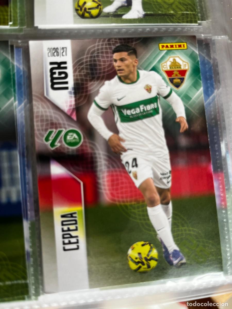 Cromos de f&uacute;tbol: MEGACRACKS MGK 2026 2027 26 27 PANINI N&ordm; 162 CEPEDA ELCHE
