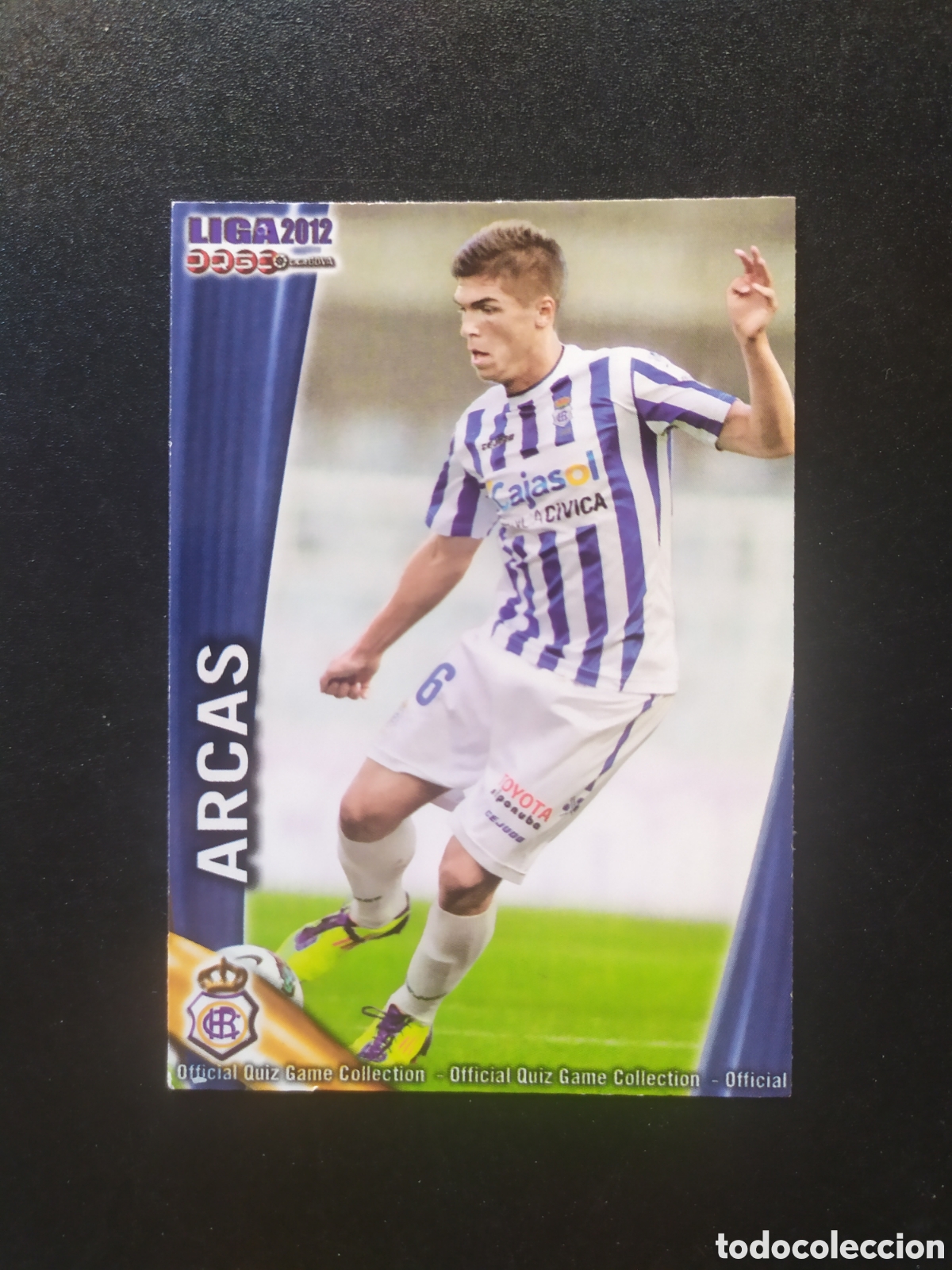 Cromos de f&uacute;tbol: Mundicromo fichas Liga 2011 2012 11 12 Arcas n&deg; 953 Recreativo Huelva