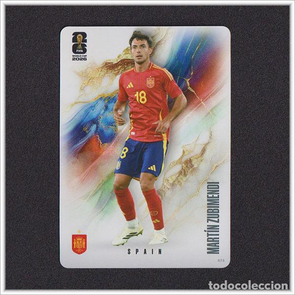 Cromos de f&uacute;tbol: FIFA WORLD CUP 2026 PANINI KAYOU MART&Iacute;N ZUBIMENDI 474 ESP ESPA&Ntilde;A ALBUM COLECCI&Oacute;N MUNDIAL