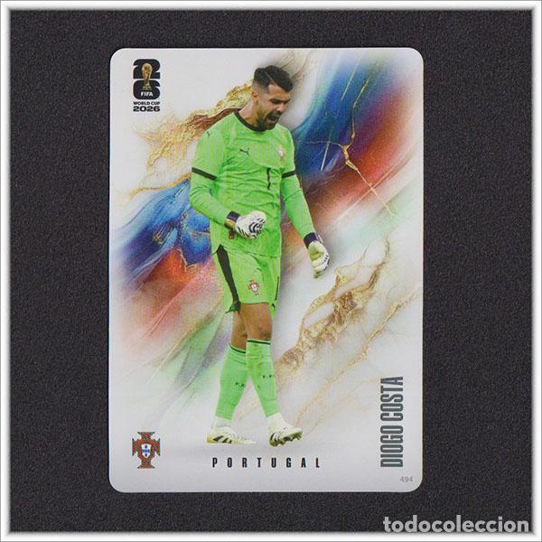Cromos de f&uacute;tbol: FIFA WORLD CUP 2026 PANINI KAYOU DIOGO COSTA 494 POR PORTUGAL ALBUM COLECCI&Oacute;N MUNDIAL