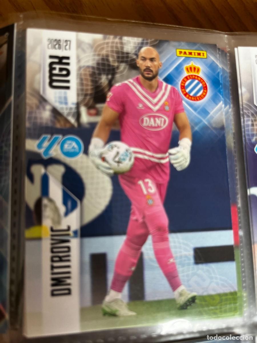 Cromos de f&uacute;tbol: MEGACRACKS MGK 2026 2027 26 27 PANINI N&ordm; 164 DIMITROVIC ESPANYOL ESPA&Ntilde;OL