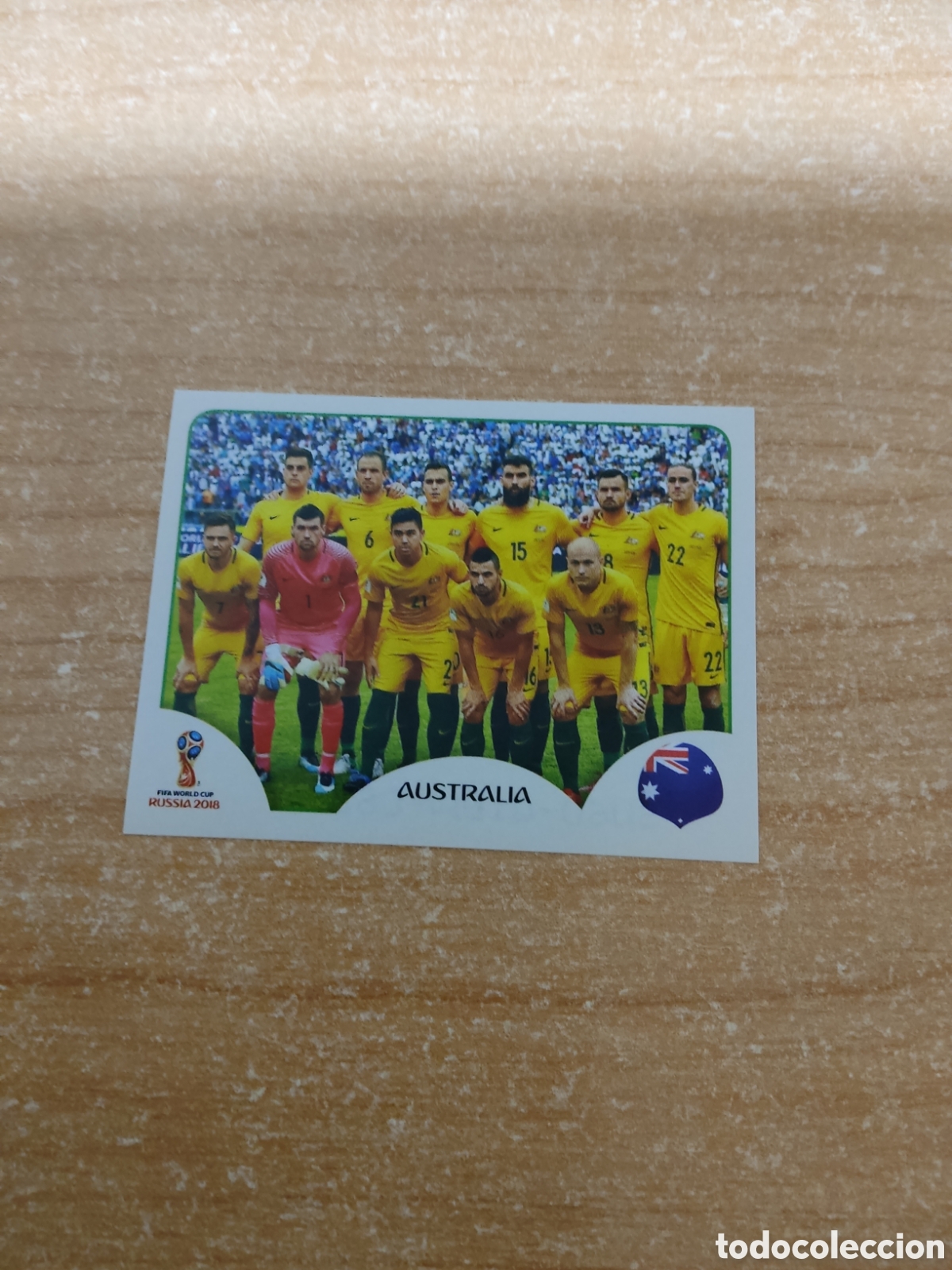 Cromos de f&uacute;tbol: 213 PLANTILLA AUSTRALIA MUNDIAL 2018 RUSSIA