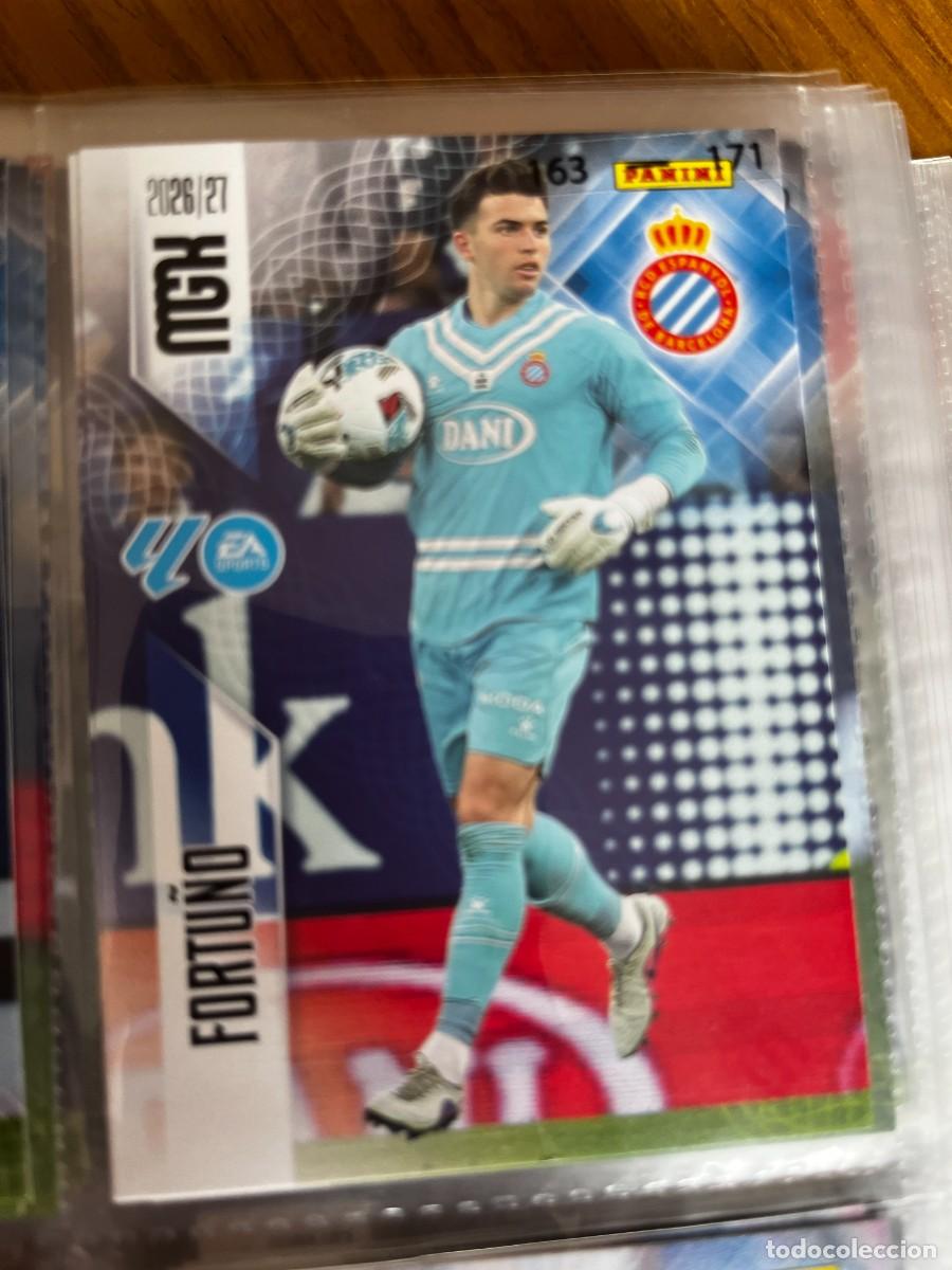 Cromos de f&uacute;tbol: MEGACRACKS MGK 2026 2027 26 27 PANINI N&ordm; 165 FORTU&Ntilde;O ESPANYOL ESPA&Ntilde;OL