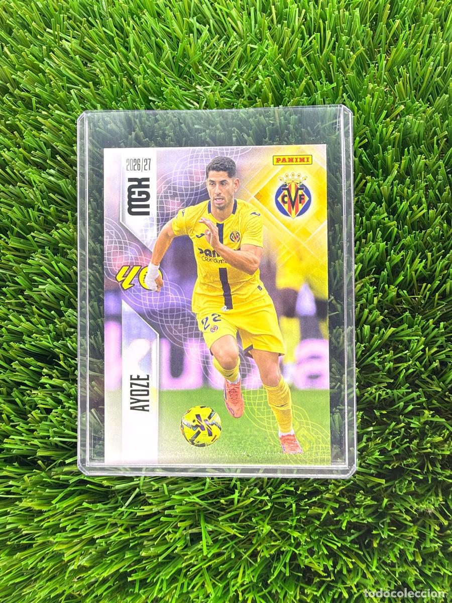 Cromos de f&uacute;tbol: N&ordm; 377 Ayoze Villarreal CF Megacracks 26 27
