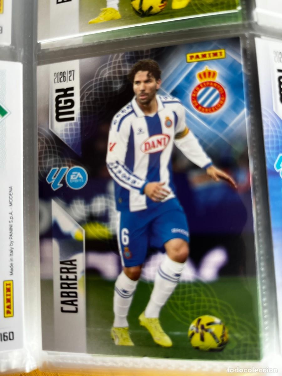 Cromos de f&uacute;tbol: MEGACRACKS MGK 2026 2027 26 27 PANINI N&ordm; 169 CABRERA ESPANYOL ESPA&Ntilde;OL