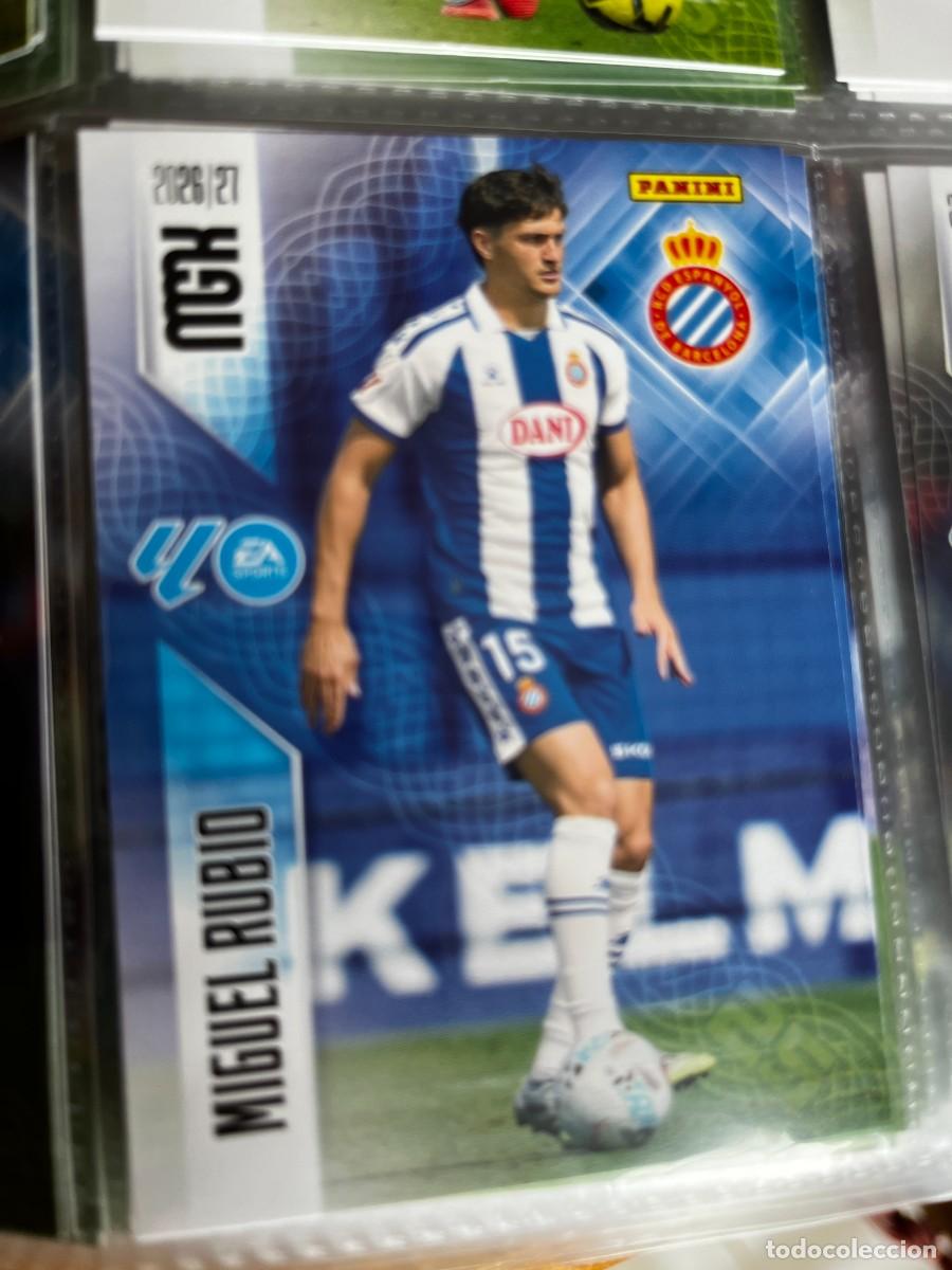 Cromos de f&uacute;tbol: MEGACRACKS MGK 2026 2027 26 27 PANINI N&ordm; 170 MIGUEL RUBIO ESPANYOL ESPA&Ntilde;OL