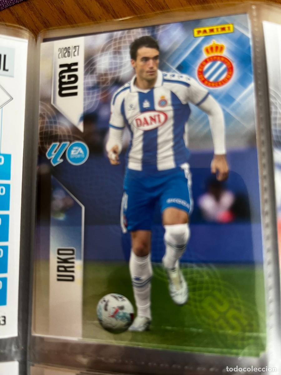 Cromos de f&uacute;tbol: MEGACRACKS MGK 2026 2027 26 27 PANINI N&ordm; 172 URKO ESPANYOL ESPA&Ntilde;OL