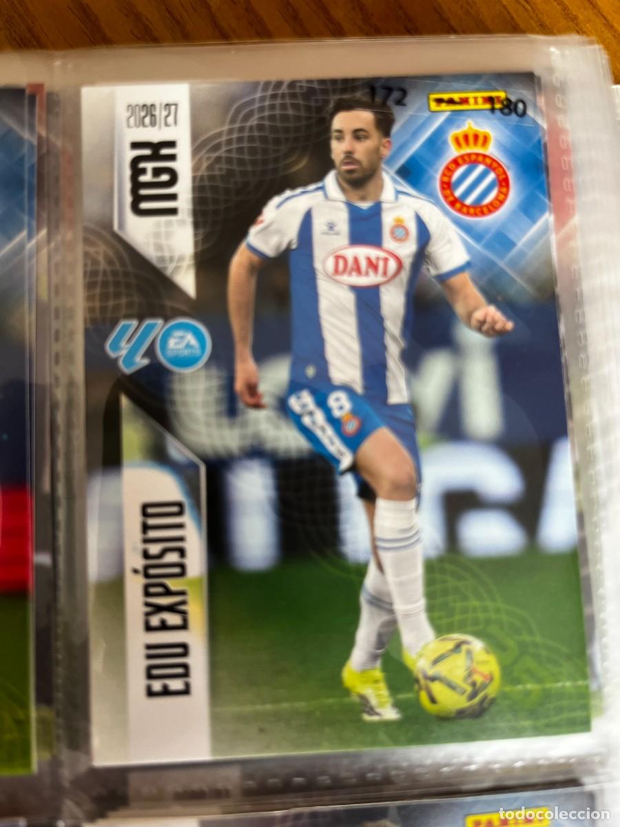 Cromos de f&uacute;tbol: MEGACRACKS MGK 2026 2027 26 27 PANINI N&ordm; 174 EDU EXPOSITO ESPANYOL ESPA&Ntilde;OL