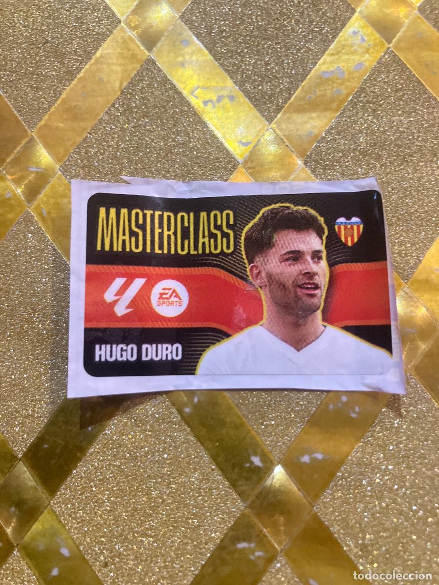 Cromos de f&uacute;tbol: CROMO DE FUTBOL HUGO DURO VALENCIA MASTERCLASS CHICLE LIGA 2026 2027 PANINI !