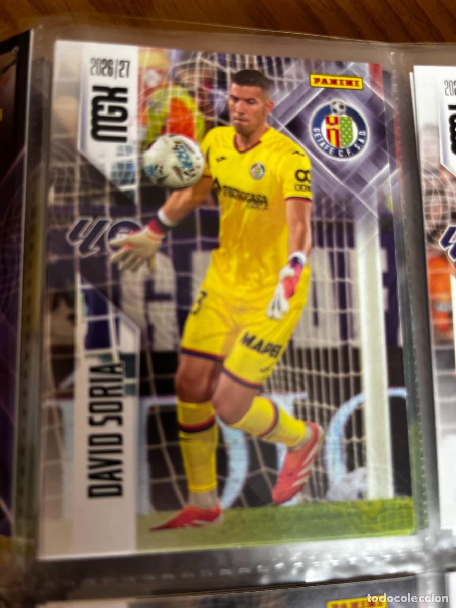 Cromos de f&uacute;tbol: MEGACRACKS MGK 2026 2027 26 27 PANINI N&ordm; 182 DAVID SORIA GETAFE