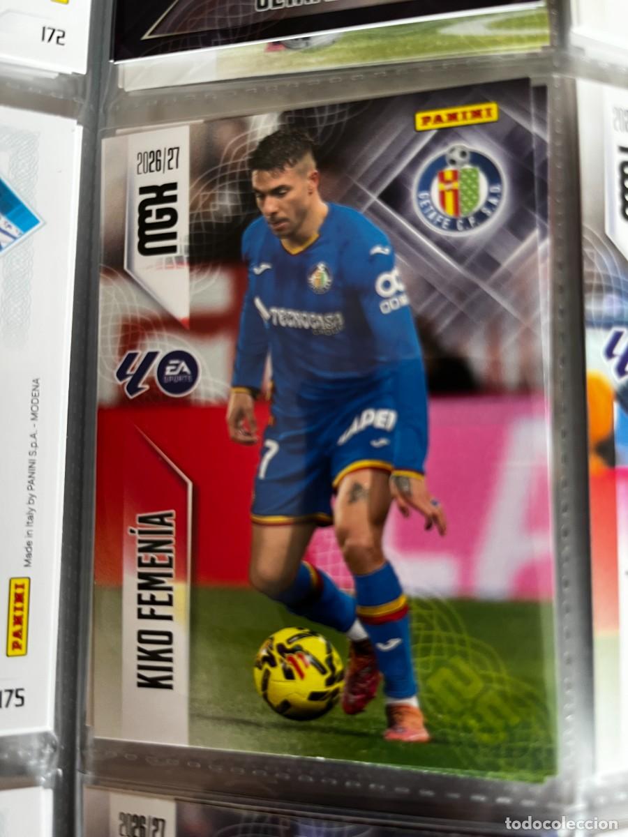Cromos de f&uacute;tbol: MEGACRACKS MGK 2026 2027 26 27 PANINI N&ordm; 184 KIKO FEMENIA GETAFE
