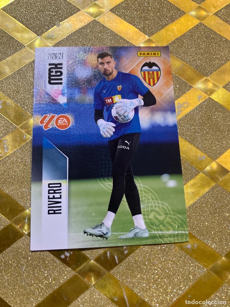 Cromos de f&uacute;tbol: CROMO DE FUTBOL NUMERO 345 RIVERO VALENCIA LIGA 2026 2027 MEGACRAKS MGK PANINI !