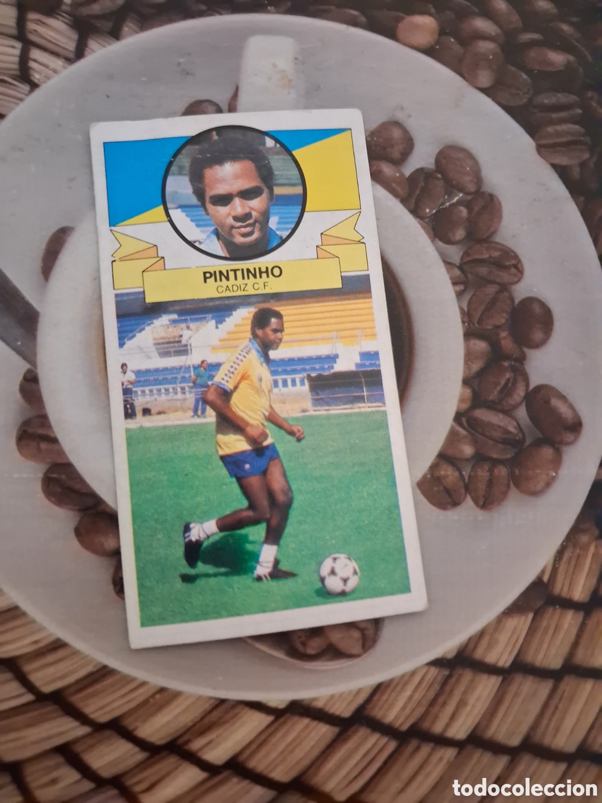 Cromos de f&uacute;tbol: Liga este 85 86 pintinho fichaje N 9 del cadiz recuperado del &aacute;lbum ver fotos