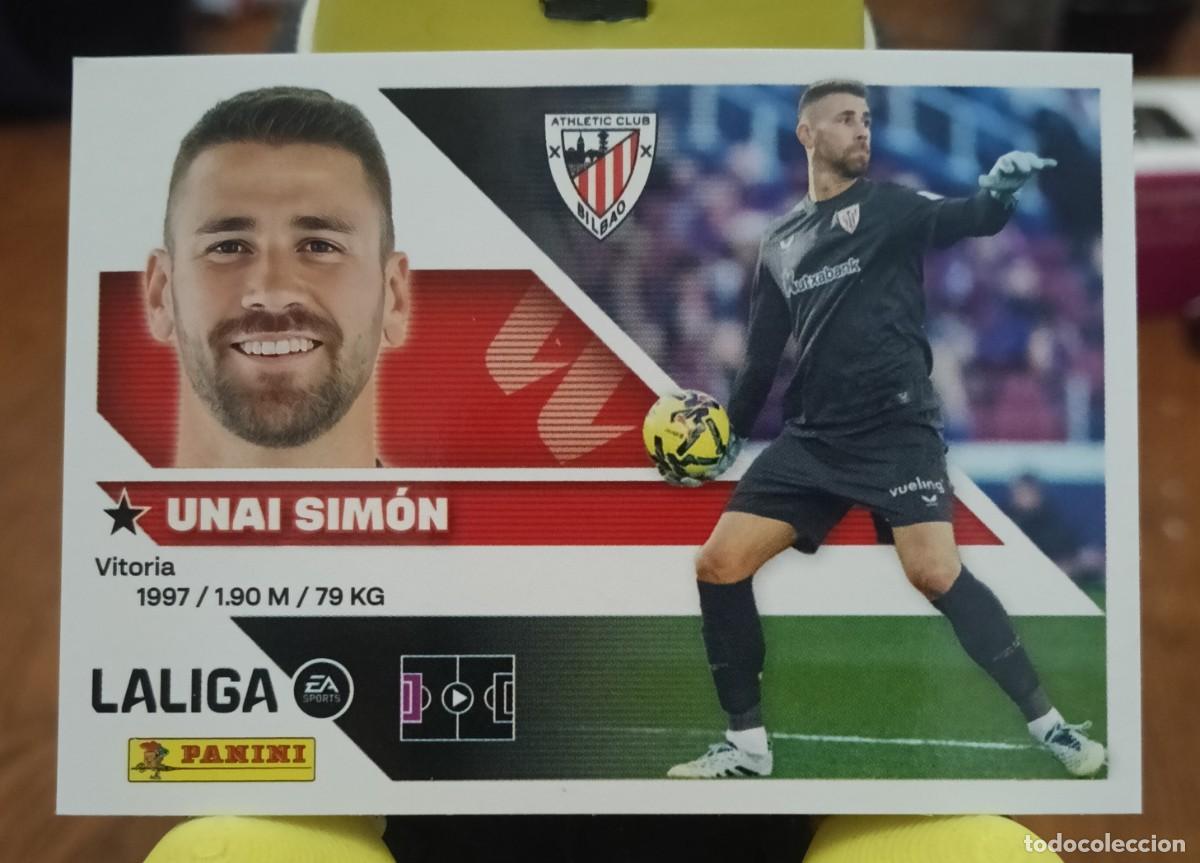 Cromos de f&uacute;tbol: Liga este 26/27 - Unai Sim&oacute;n - N&deg; 3 - Athletic Club