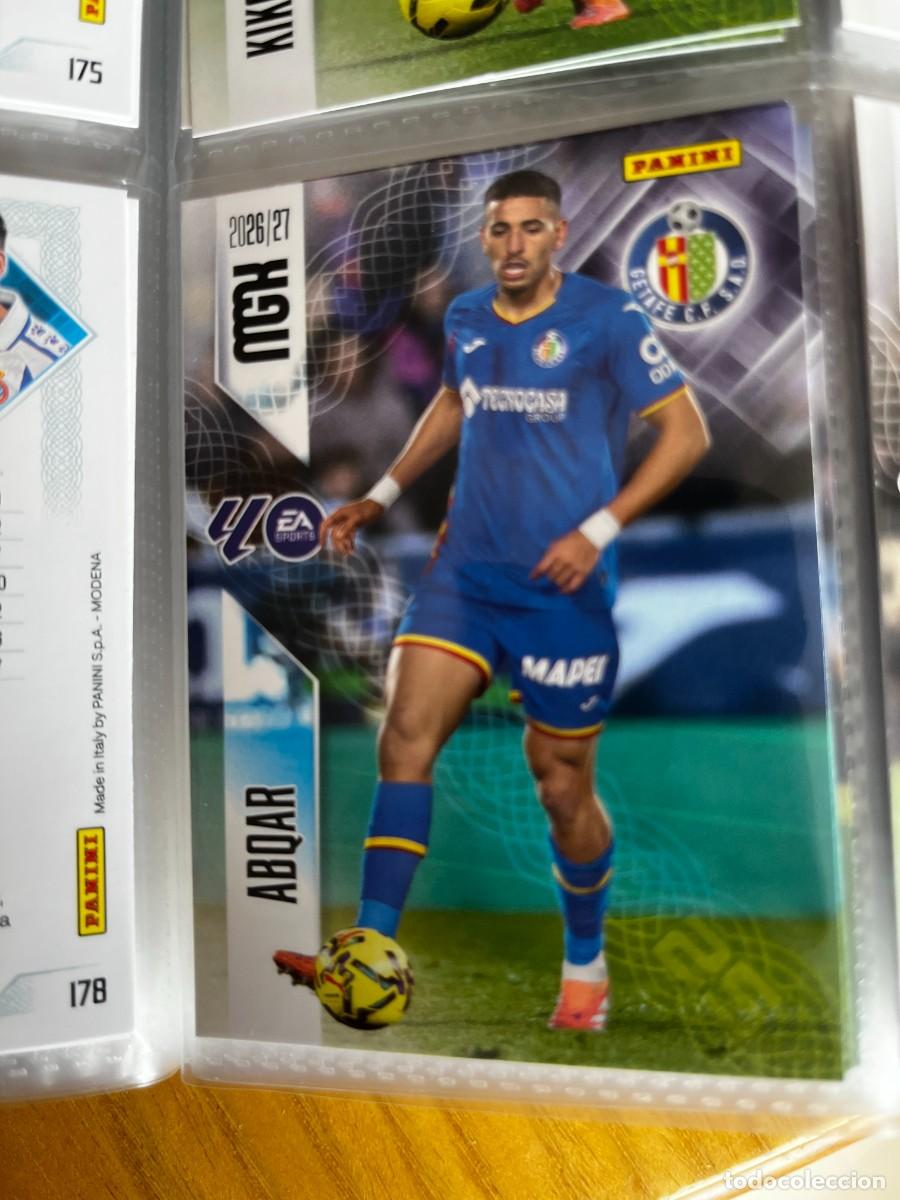 Cromos de f&uacute;tbol: MEGACRACKS MGK 2026 2027 26 27 PANINI N&ordm; 187 ABQAR GETAFE