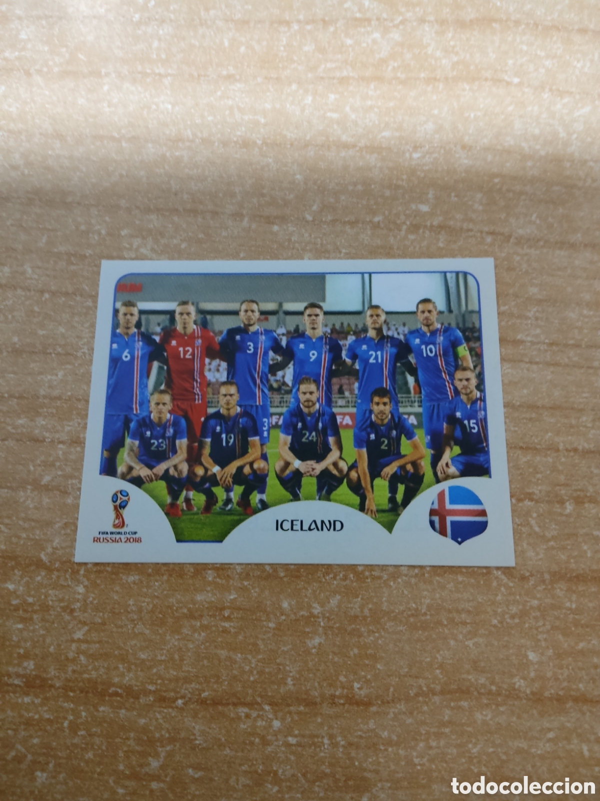 Cromos de f&uacute;tbol: 293 PLANTILLA ISLANDIA MUNDIAL 2018 RUSSIA