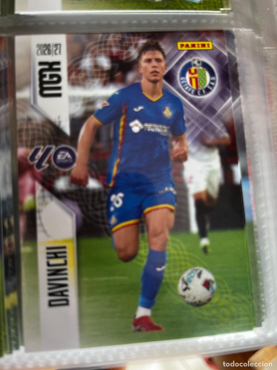 Cromos de f&uacute;tbol: MEGACRACKS MGK 2026 2027 26 27 PANINI N&ordm; 189 DAVINCHI GETAFE