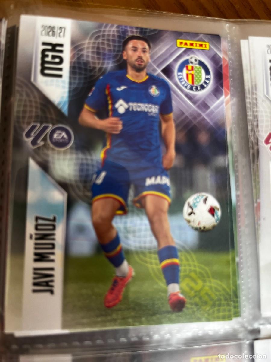 Cromos de f&uacute;tbol: MEGACRACKS MGK 2026 2027 26 27 PANINI N&ordm; 191 JAVI MU&Ntilde;OZ GETAFE