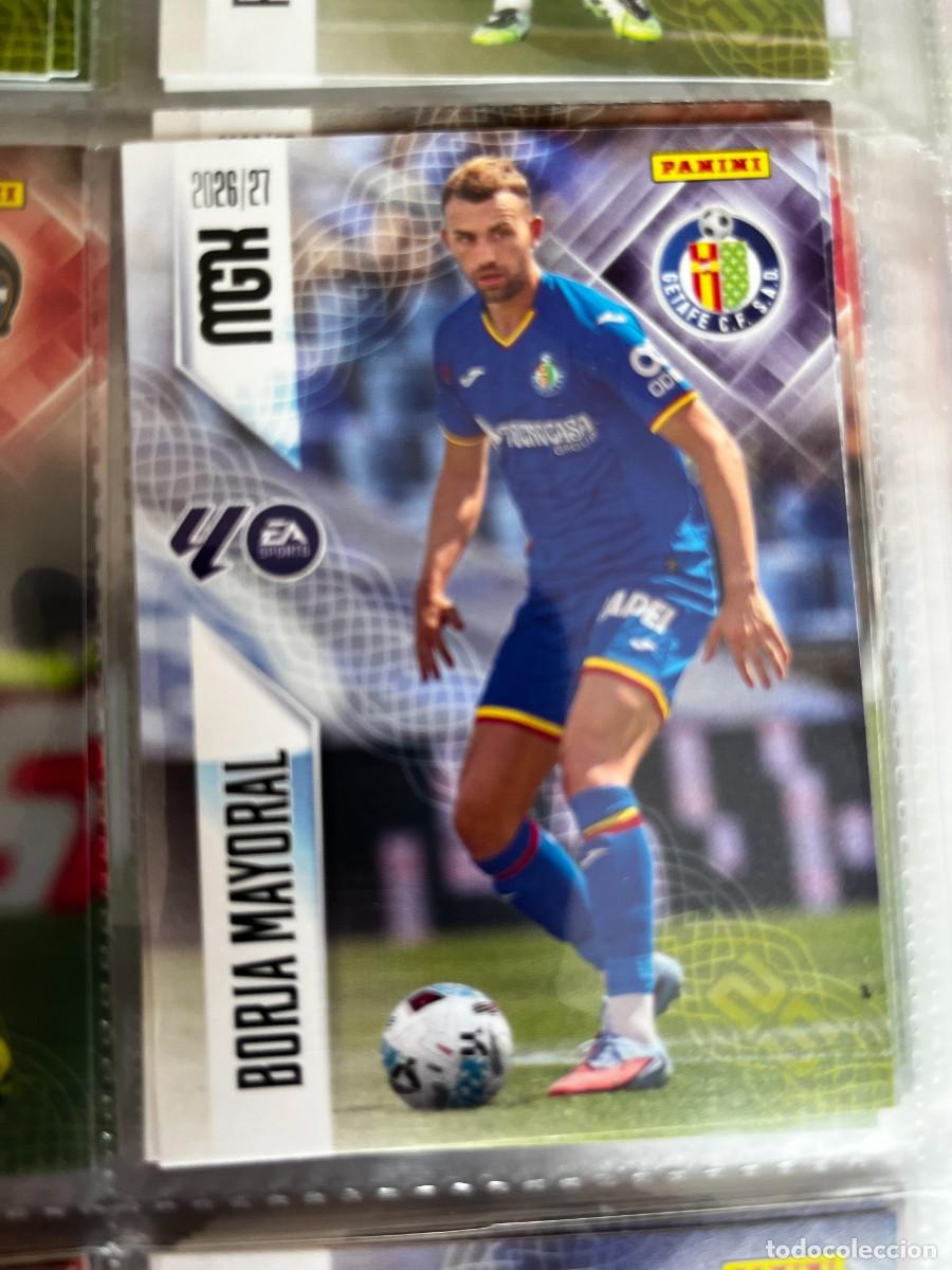 Cromos de f&uacute;tbol: MEGACRACKS MGK 2026 2027 26 27 PANINI N&ordm; 195 BORJA MAYORAL GETAFE