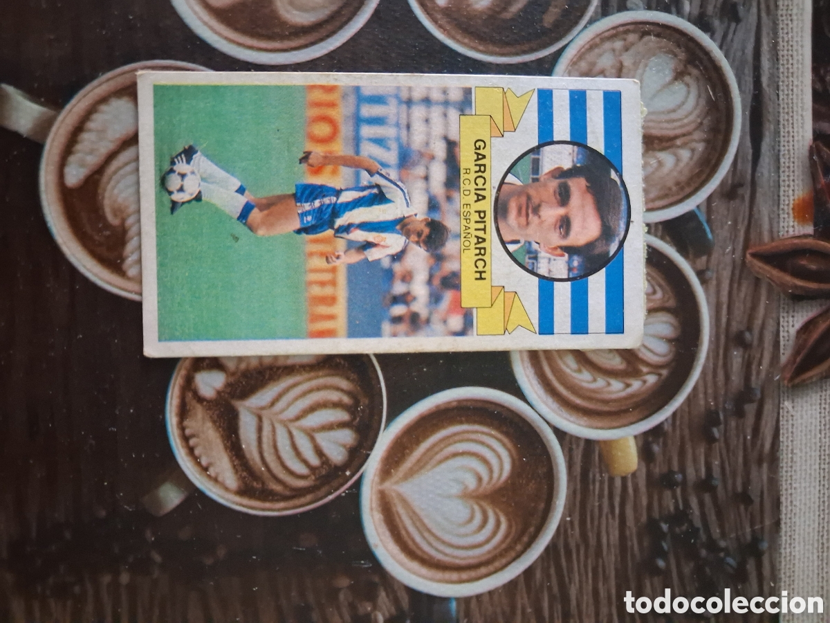 Cromos de f&uacute;tbol: Liga este 85 86 garcia pitarch fichaje N 8 del espa&ntilde;ol recuperado del &aacute;lbum ver fotos