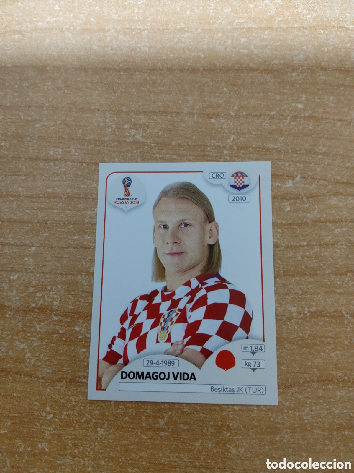 Cromos de f&uacute;tbol: 318 DOMAGOJ VIDA CROACIA MUNDIAL 2018 RUSSIA