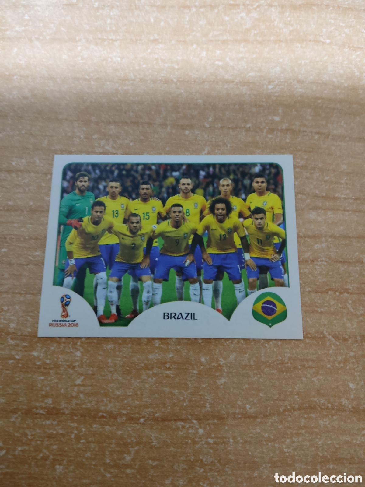 Figurine di Calcio: 353 PLANTILLA BRASIL MUNDIAL 2018 RUSSIA