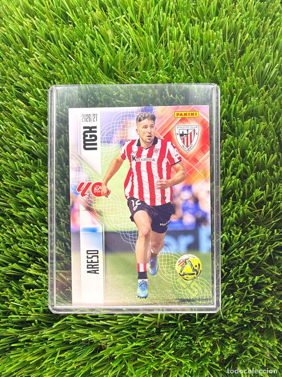 Cromos de f&uacute;tbol: N&ordm; 40 Areso Athletic Club Megacracks 26 27