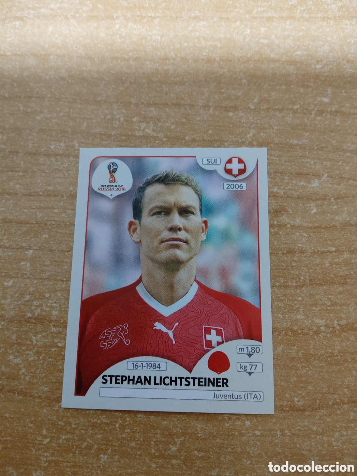 Cromos de f&uacute;tbol: 375 LITCHSTEINER SUIZA MUNDIAL 2018 RUSSIA