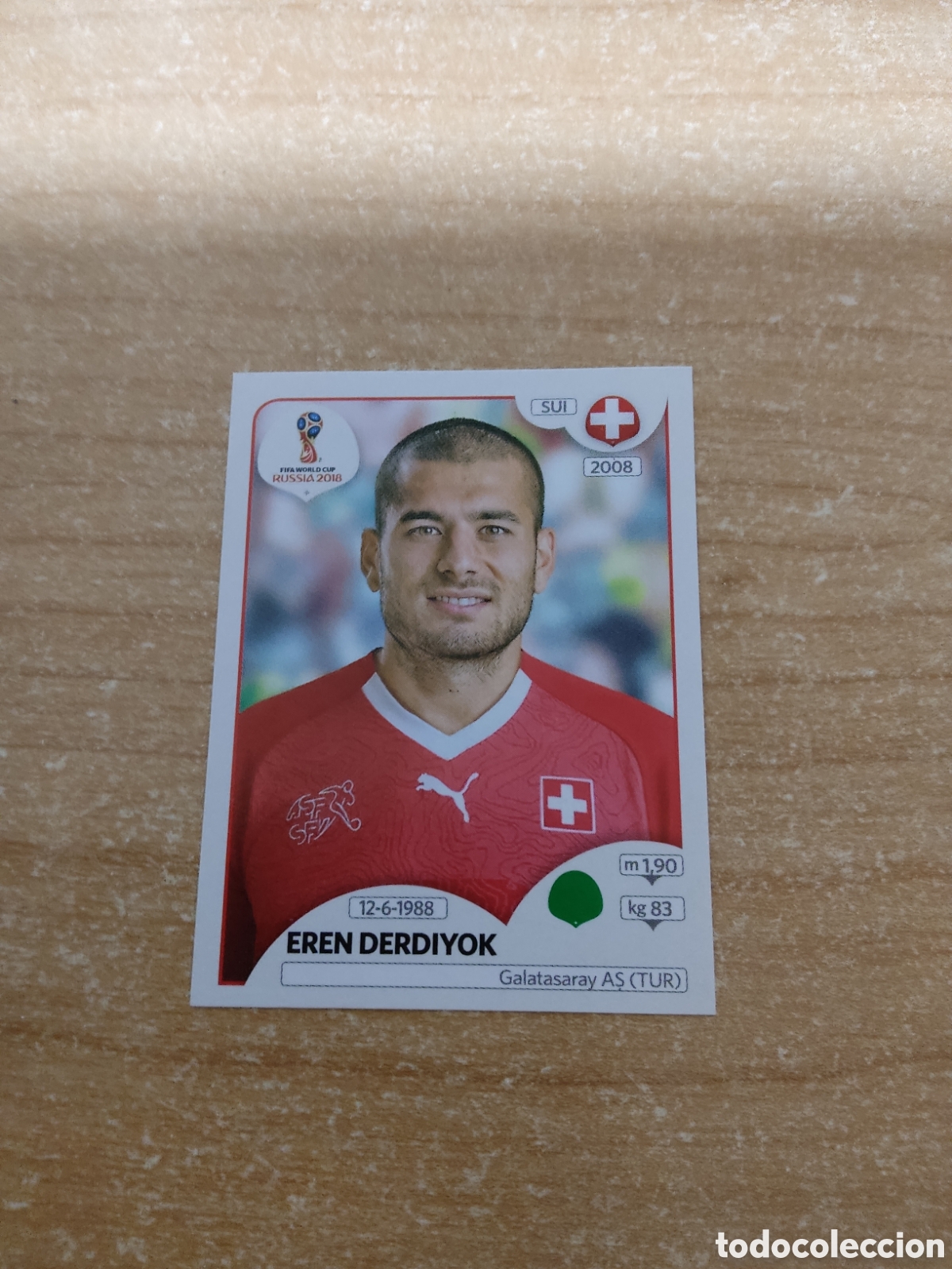 Cromos de f&uacute;tbol: 391 EREN DERDIYOK MUNDIAL 2018 RUSSIA