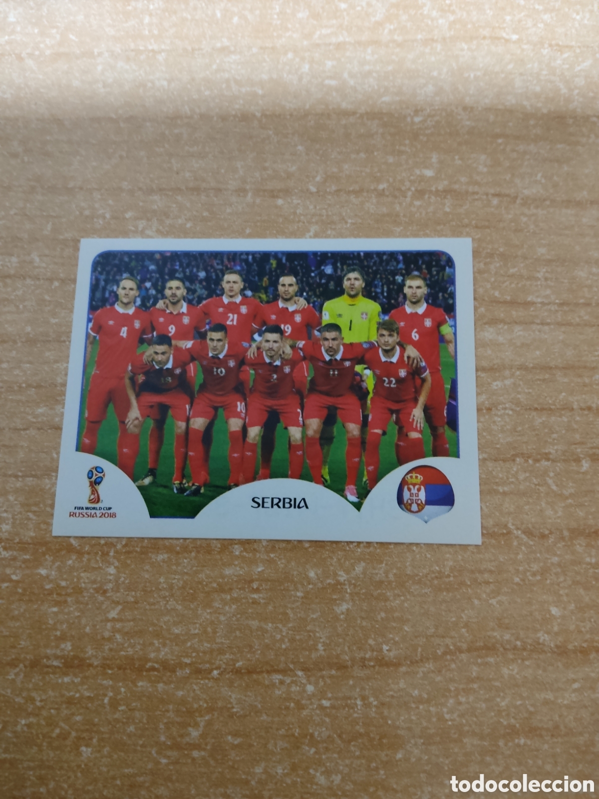 Cromos de f&uacute;tbol: 413 PLANTILLA SERBIA MUNDIAL 2018 RUSSIA