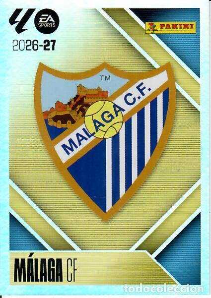 Cromos de f&uacute;tbol: CROMO PANINI LIGA 26 27 - N&ordm; 1 - ESCUDO - M&Aacute;LAGA