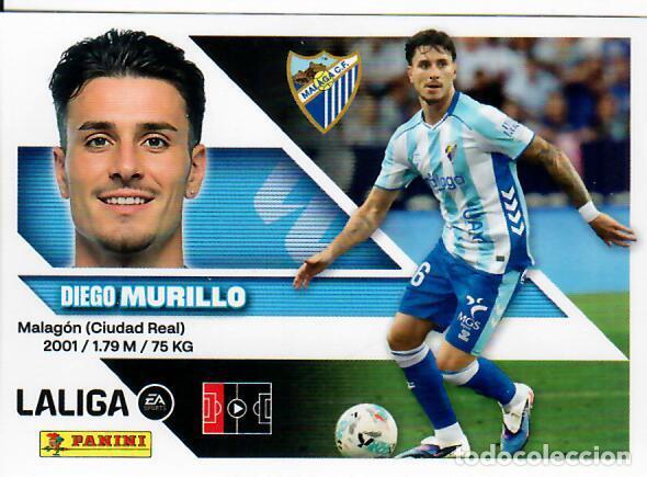 Cromos de f&uacute;tbol: CROMO PANINI LIGA 26 27 - N&ordm; 6 - MURILLO - M&Aacute;LAGA
