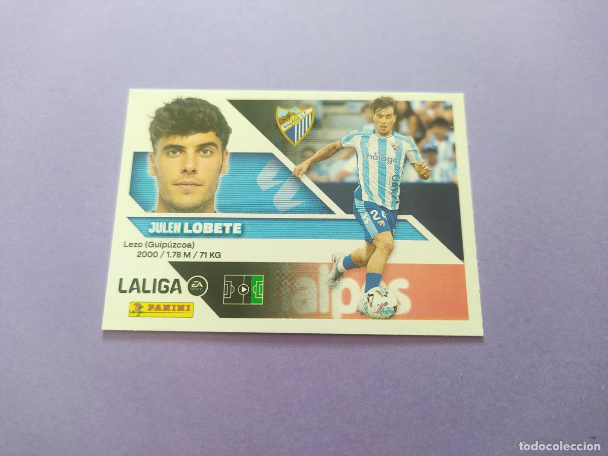 Cromos de f&uacute;tbol: LIGA ESTE 2026 2027 26 27 NUEVO - MALAGA N&ordm; 17 LOBETE