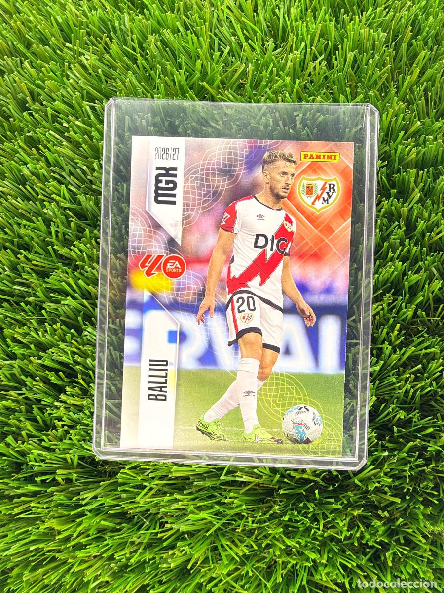 Cromos de f&uacute;tbol: N&ordm; 293 Balliu Rayo Vallecano Megacracks 26 27