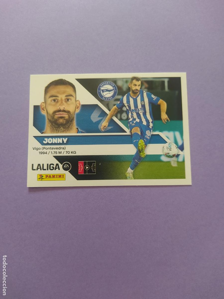 Cartes &agrave; collectionner de Football: LIGA ESTE 2026 2027 26 27 NUEVO - DEPORTIVO ALAVES N&ordm; 5 JONNY