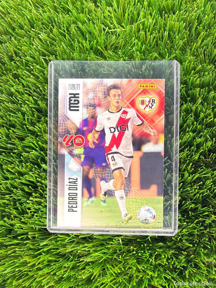 Cromos de f&uacute;tbol: N&ordm; 298 Pedro D&iacute;az Rayo Vallecano Megacracks 26 27
